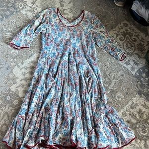 Santa Fe broomstick dress